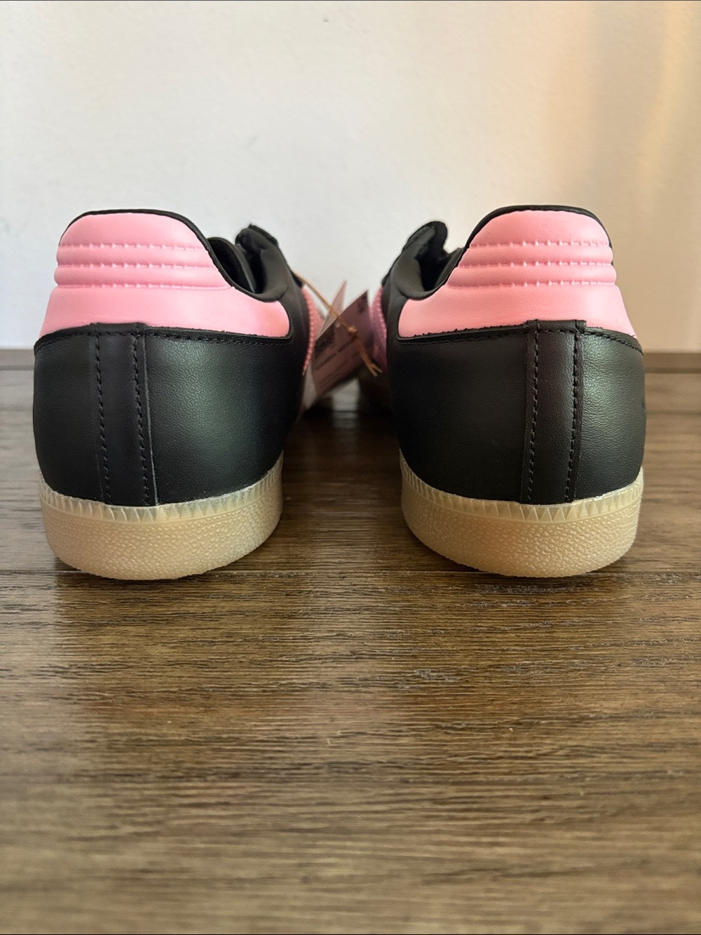 NIB [adidas] Samba Messi Indoor Soccer Shoes Sneakers Pink/Black Men’s 12 - Picture 8 of 15